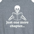 thumbnail image 3 of Instant Message - One More Chapter Skeleton - Women's Racerback Tank Top, 3 of 6