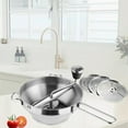 thumbnail image 6 of Food Mill Hand Crank Food Mill Stainless Steel Effortless Handle Tomato Mill For Interchangeable Discs Saving Space For Making Tomato Mashed Potatoes Soups, 6 of 7