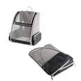 thumbnail image 5 of Mochila para gatos, mochila portátil y transpirable, bolsa de excursión para mascotas, color negro, 5 of 5