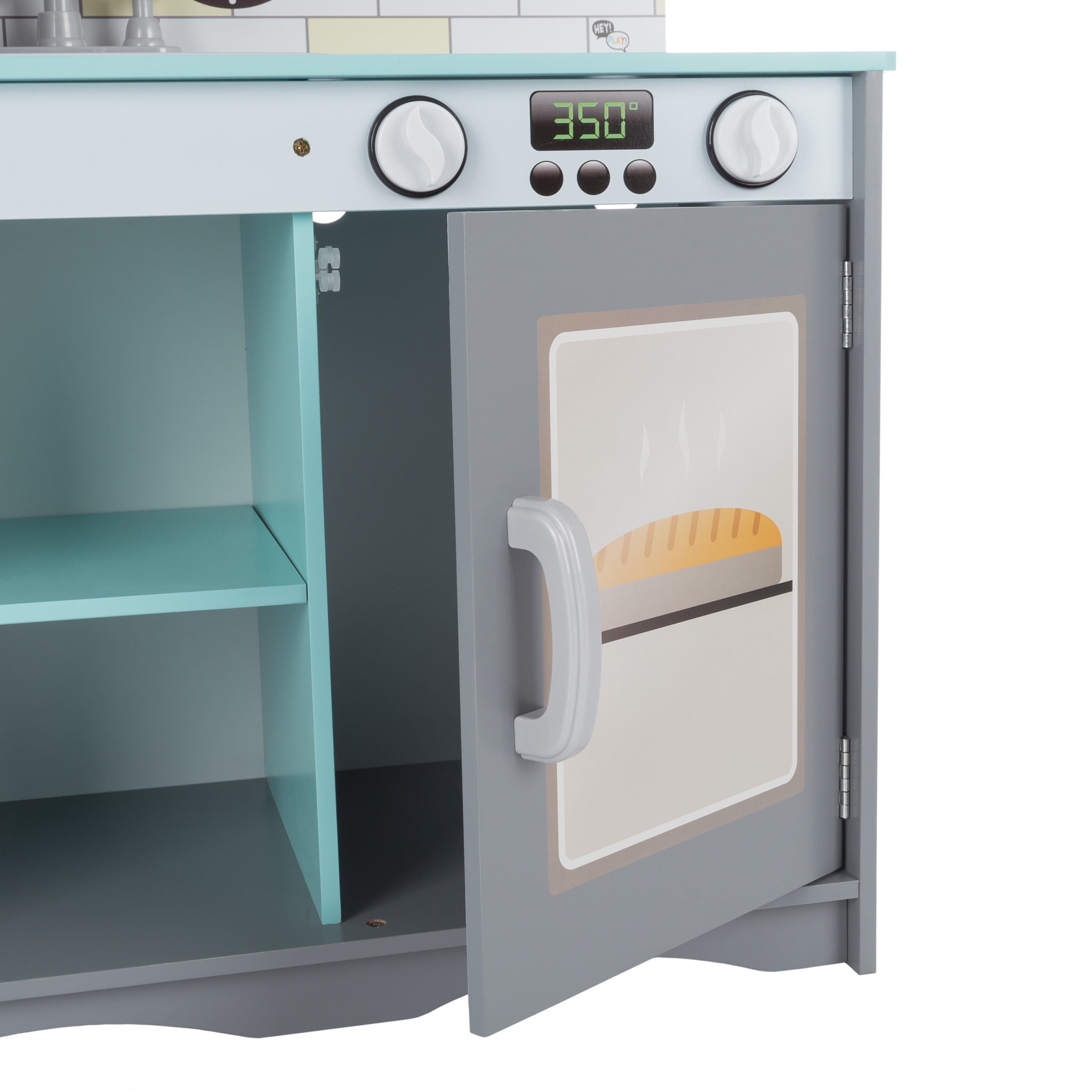 Hey! Play! Complete Pretend Play Home Kids Kitchen Playset