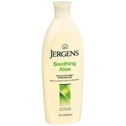 Jergens Hand and Body Lotion, Soothing Aloe Refreshing Body Lotion with Aloe Vera & Cucumber Extract, 10 Oz