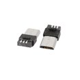 thumbnail image 2 of 10 Piezas USB Micro Tipo-B 5 Pasadores Macho Conector Soldar PCB Montaje Enchufe Unique Bargains, 2 of 2