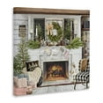 thumbnail image 3 of Stupell Industries Cozy Fireplace Holiday Canvas Wall Art, design by Nicky Boehme, 24 x 24, 3 of 7