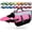 Pink, variant on Front Float Dog Life Vest, Dog Life Jacket for Swimming Boating, Swimming Vest with Chin Float Handle, Ripstop Buoyancy for Puppy Doggy, High Visibility Adjustable for Doggy Cat