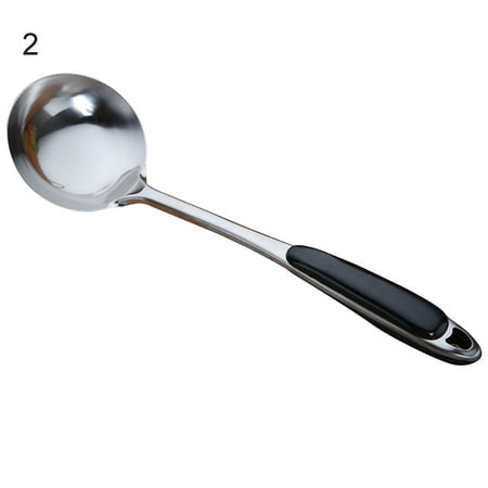 

Xyer Stainless Steel Soup Spoon Colander Long Handle Spatula Kitchen Cooking Strainer