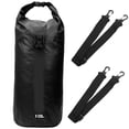 thumbnail image 1 of Bolsa de barril plegable impermeable de 10 l para almacenamiento al aire libre para acampar, hacer senderismo y aventuras en la playa, 1 of 8