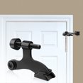 thumbnail image 6 of Elmimny 6 Pack Hinge Pin Door Stopper Black - Adjustable Heavy Duty Hinge Pin Door Stop with Black Rubber Bumper Tips, 6 of 6