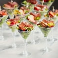thumbnail image 3 of 36pcs Plastic Martini Glasses Disposable Cocktail Glasses, 5 oz Clear Small Plastic Margarita Glasses, Tall Mini Martini Cups, Plastic Cocktail Cups for Parties Weddings Desserts Champagne Appetizers, 3 of 7