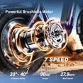 thumbnail image 4 of Folding Electric Bike for Adults (Age 18+), 749W Motor, 48V 15Ah Battery, 20"x4.0 Fat Tire,27.9 MPH Max Speed(PAS Mode), Tested to UL2849 Standard by SGS, 4 of 6