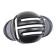 thumbnail image 4 of Herramienta de alineación de líneas de pelotas de golf, marcador de línea portátil en forma de T, accesorios de golf Negro, 4 of 9
