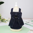 thumbnail image 3 of Pet Skirt Cute Denim Dog Dress for Spring and Summer Stylish Pet Clothing and Supplies, 3 of 5