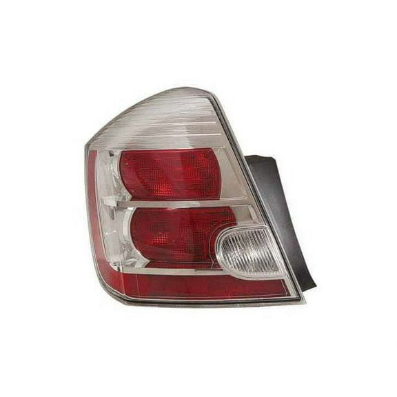 Left Driver Side Tail Light Assembly - Compatible with 2010 - 2012 Nissan Sentra 2011