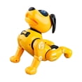 thumbnail image 2 of Juguete robot de control remoto para perros que baila con voz y hace parada de manos. Amarillo, 2 of 9