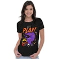 thumbnail image 3 of PACMAN Halloween Lets Play Ghosts Women's T Shirt Ladies Tee Brisco Brands S, 3 of 5