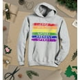 thumbnail image 3 of S4E Men's Pride Flag Life Harmony Spirit Hoodie Sweatshirts Medium Sports Grey, 3 of 4