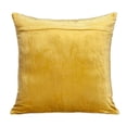 thumbnail image 6 of Parkland Collection Delta Transitional Quilted Yellow Throw Pillow, 6 of 6