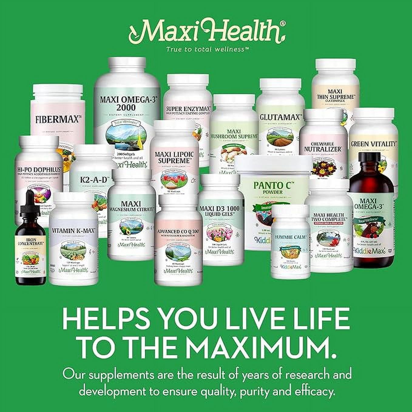 Maxi Health Active Pro 20 – Probiotics for Adults, 15 Strains, Digestive Health Support – 60 Capsules