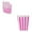 Red, variant on Food Stands for Display Party with Striped Design Popcorn Boxes 10.5x7.5x2cm for Popcorn Boxes for Party, Large Capacity and Portable