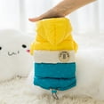 thumbnail image 3 of Winter Pet Clothes For Big Dogs Warm Small Pet Coat Jacket Waterproof Dog Hoodies Chihuahua French Bulldog Pug Clothing Yellow 6XL, 3 of 7