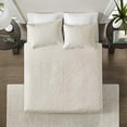 thumbnail image 3 of MADISON PARK Québec Coverlet Mini Set, matelassé, Roi/Roi Cal, Ivoire, 3 of 5