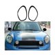 thumbnail image 2 of 4 Pack for Countryman R60 2011-2016 Front and Rear Headlight Frame Ring Cover Trim Accessories, 2 of 5