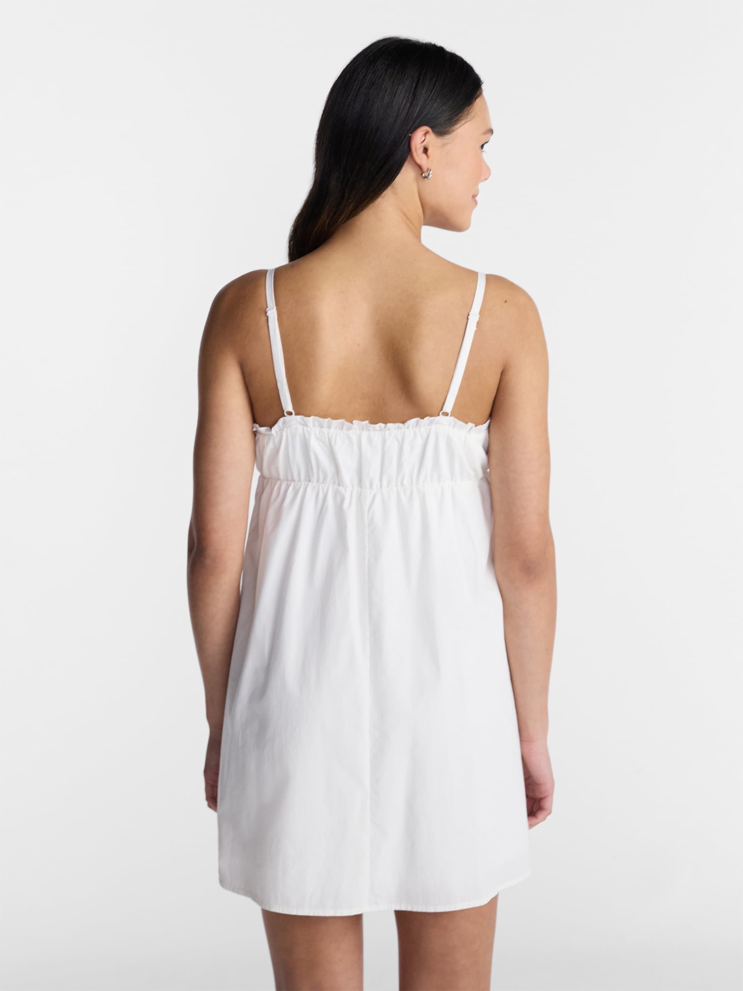 No Boundaries Poplin Mini Sundress, Women's XXS - XXL