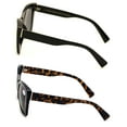 thumbnail image 3 of 2 Pairs Oversized Women Bifocal Reading Sunglasses Reader Glasses Butterfly Vintage Black Tortoise UV400 +2.25, 3 of 4