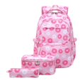 thumbnail image 2 of Donut Printed School Backpack For Girls Backpack With Lunch Box Lightweight Water Kids Bookbags Set, 2 of 9