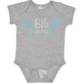 thumbnail image 3 of Inktastic Big Brother, Deer Antlers, Arrow - Blue Gray Boys Baby Bodysuit, 3 of 5