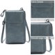 thumbnail image 3 of Bolsa de teléfono Cartera de hombro pequeña Cartera de viaje de cuero Ranura para tarjeta RFID Estuche de billetera Adepaton BST3000137-3, 3 of 5
