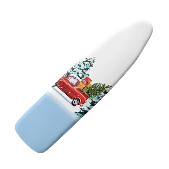 HELLHERO Christmas Truck Pattern Iron Board Cover Dustproof Covers Snug Fit 15"x54" Home Accessories
