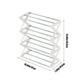 thumbnail image 3 of VBODN Shoe Organizer,Shoe Rack,4-Tier Shoe Rack, Shoe Storage,Foldable Shoe Rack,Shoe Storage & Organizers,Vertical Shoe Rack, 3 of 6