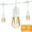White, variant on Enbrighten 48ft 24 Bulbs Vintage Indoor/Outdoor LED Café String Lights, Black Cord, 35631