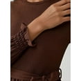 thumbnail image 2 of Textured Crew Neck Maxi Dress, 2 of 5