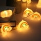 thumbnail image 2 of Toystoory ABS Rainbow String Light Reemplazo reutilizable Halloween Fiestas de Navidad Camping Lámpara colgante decorativa Ornamento Iluminación navideña 3 metros 15 luces, 2 of 6