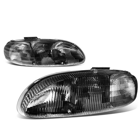 - For 1995 to 2001 Chevy Lumina / Monte Carlo Headlight Black Housing Clear Corner Headlamp 96 97 98 99 00 Left+Right