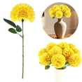 thumbnail image 5 of Artificial Carnations Silk Flowers, Fake Long Stem Carnation Stems, Realistic Artificial Flowers for Wedding Bouquets, DIY Floral Arrangements, Home Party Centerpieces Table Decorations,Light Violet, 5 of 6