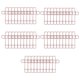 thumbnail image 1 of 50 Uds. de Clips de papel en cruz, regalos, suministros para diario, abrazaderas de Clip cruzado, Clips de carpeta duraderos para el hogar,, 1 of 8