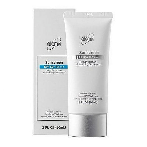Crema solar ATOMY SPF50+/PA+++, color blanco