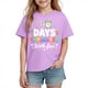 thumbnail image 2 of Blusas y camisas de manga corta con cuello redondo para niños y niñas, camisetas gráficas de manga corta, blusas con estampados bonitos para la temporada escolar., 2 of 9