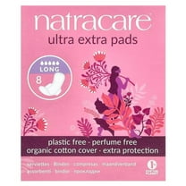 Natracare Ultra Extra Pads, Long, 8 Pads