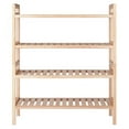 thumbnail image 3 of Winsome Mercury 2-Piece Stackable Shoe Rack, Natural Finish, 3 of 11