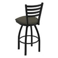 thumbnail image 3 of 410 Jackie 30" Swivel Bar Stool with Black Wrinkle Finish and Graph Chalice Seat, 3 of 4