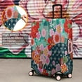 thumbnail image 4 of Pioneer Flower Floral Print Pattern Luggage Cover Fashion Suitcase Cover Baggage Covers Fit 25-28 Inch Luggage (Go Travel), 4 of 5