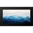 thumbnail image 2 of PhotoINC Studio 18x11 Black Modern Framed Museum Art Print Titled - Blue Mountains, 2 of 5