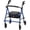 Blue, variant on NOVA Breeze Rollator Walker with Seat for Seniors, Lightweight 17 lb Frame, 6 Wheels, Locking Hand Brakes, Padded Seat with Under-Seat Storage Pouch, Foldable Mobility Aid, Purple