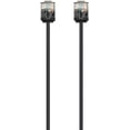 thumbnail image 2 of Monoprice Cat6 Ethernet Patch Cable - 3 Feet - Black | Stranded, 550MHz, UTP, Pure Bare Copper Wire, 36AWG - Micro, 2 of 5