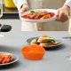 thumbnail image 3 of Cuenco Zanahorias Aperitivo Plato Cerámico Platillo Cocina Platos Vinagre Vajilla Cerámica Niño, 3 of 6