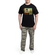 thumbnail image 5 of CafePress - Sock Monkey Steampunk Scientist Men's Dark Pajamas - Men's Dark Loose Fit Cotton Pajama Set, 5 of 7