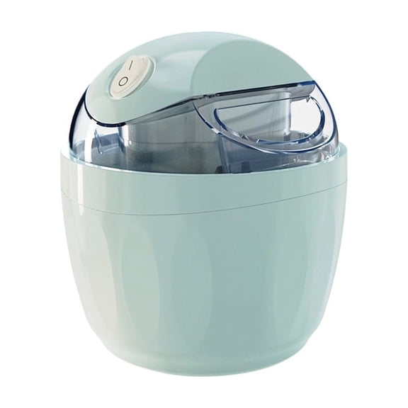 Automatic Ice Cream Maker,Easy Homemade Electric Operation Makes Frozen Yogurt,Sorbet & Gelato Treats,for Dorm & Kitchen Use,with 2 Ice Cream Spoons